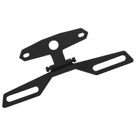 For Motorbike Number Plate Holder - Motorcycle Atv Folding License Plate Tail Light Holder Rear Bracket Mount