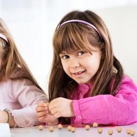 SEWACC Unfinished Wooden Round Balls 100pcs Natural Small Wood Balls 12mm Christmas Gnome Loose Wooden Beads