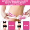 HYran Massage Roller, Massage Roller Legs, Massage Roller with Handle