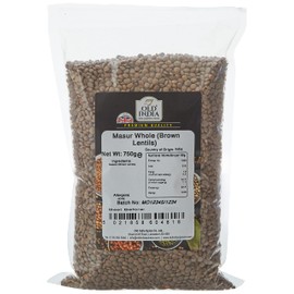 Old India Masur Whole (Brown Lentils) 750g
