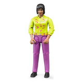 Bruder Woman, Medium Skin, Pink Jeans