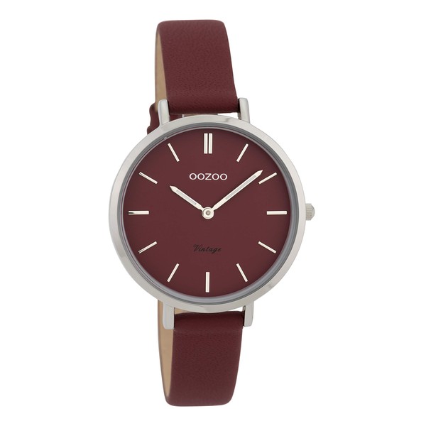 OOZOO Vintage Burgundy watch C9815 (34 mm)
