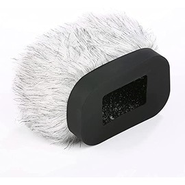 Movo WS-R30 Professional Furry Windscreen with Acoustic Foam Technology for Zoom H4n, H5, H6, Tascam DR-100 MKII and Sony PCM-D50 Portable Digital Recorders