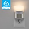 GE LED Motion Sensor Night Light, Plug into Wall, 40