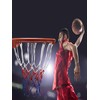 Basketball Net 1 Pack White 12 Loops Netting Replacement Thicker