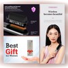 Upgraded Cordless Hair Straightened Brush, Portable Mini Straightening, Lightweight, Multifunctional