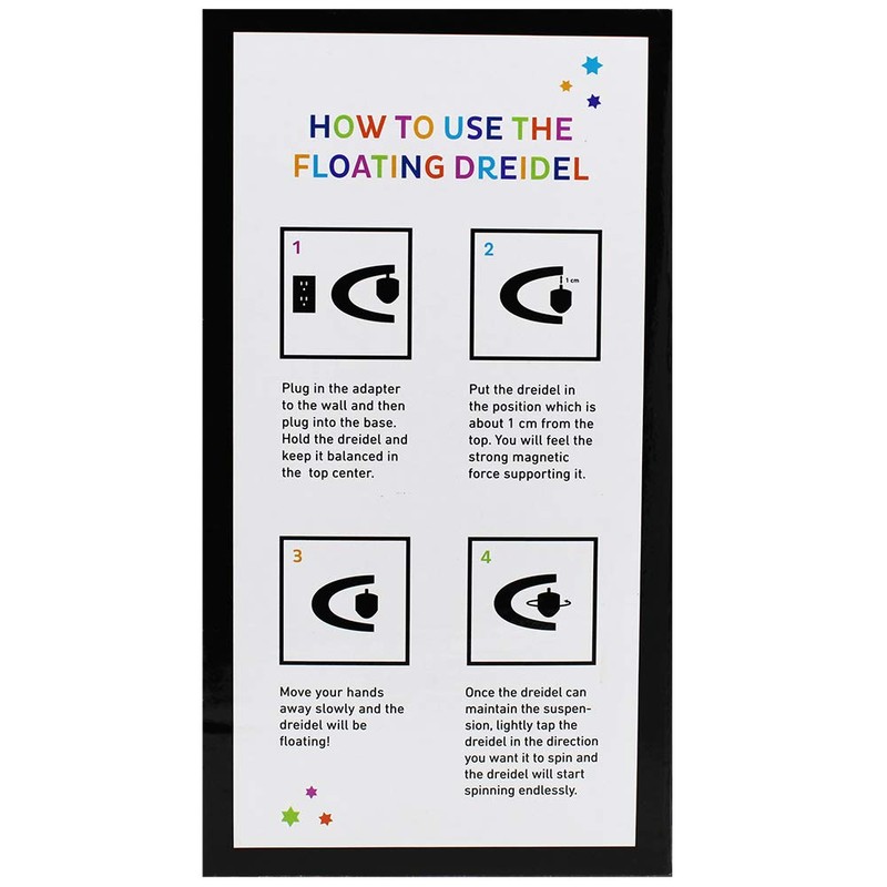 Hanukkah Floating Dreidels, Chanukkah Decorations (Levitating Hanukkah Decor)