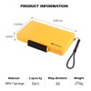 KEENSUN Portable 5-Cigar ABS Travel Humidor Case, Impact-Resistant Cigar Holder