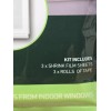 Greenlite Window Insulation Crystal Clear Shrink Film Kit 3 Sheet