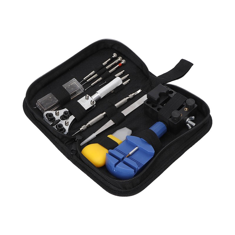 13pcs Professional Watch Repair Kit Watch Strap Battery Gasket Opener