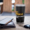 Artificial Intelligence Funny AI Steals Humans Stainless Steel Insulated Tumbler