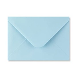 5" x 7" / 133mm x 184mm Coloured Envelopes Great for Greeting Cards, Wedding Invitations, Crafts, Business/Office - Pack of 25 Envelopes (White Wheat Peel & Seal)
