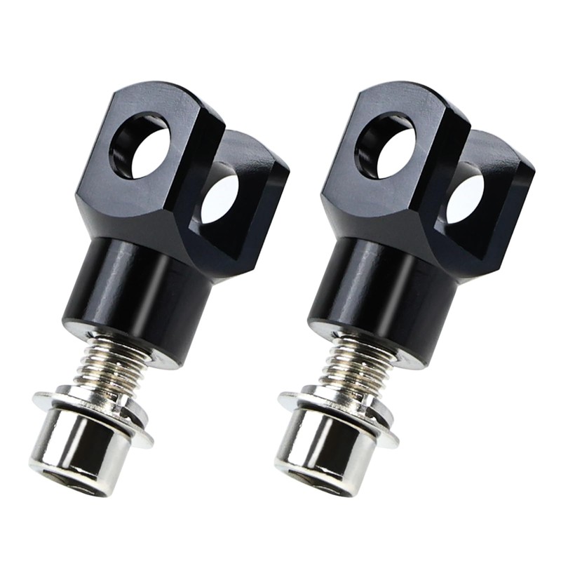 Motorcycle Foot Pegs Mount Supports Compatible with Harley Softail FX