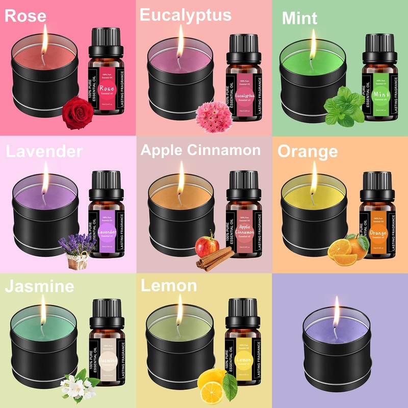 Complete Candle Making Kit With Wax Melter, Candle Making Supplies,