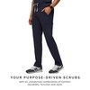 FIGS Axim Cargo Scrub Pants for Men – Navy Blue,