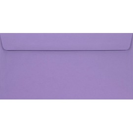 Netuno Burano Violet Envelopes DIN Long 110 x 220 mm 90 g DL without Window for Greeting Cards Invitation Cards Wedding Cards Beautiful Envelopes Coloured Envelopes High-Quality Pack of 25