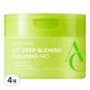 Dewytree AC Deep Blemish Soothing Pads, 80 Pack, 4 Packs / 듀이트리 에이씨 딥 흔적 진정 잡티 패드, 80개입, 4개