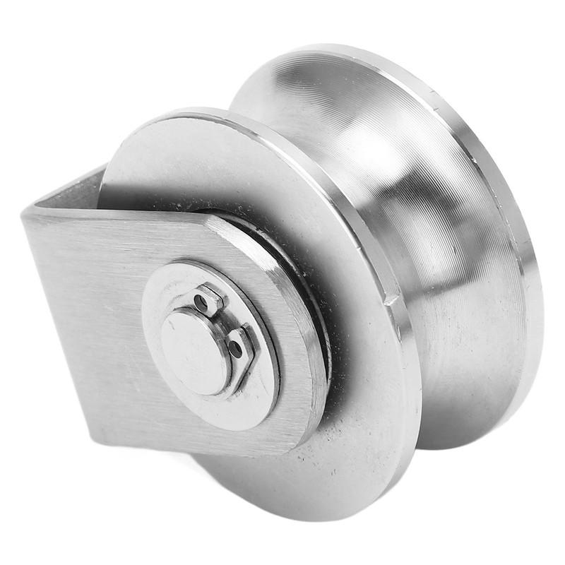 U Type Groove Wheel Stainless Steel Track Pulley for Sliding