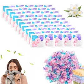 Perlas De Lavado 5 En 1, Perlas Aromáticas Para Ropa A Granel, Perlas De Olor Para Lavar Ropa, Concentrated Washing Laundry Pods,Long-Lasting Fragrance & Softener, Deep Clean for Clothes (100PC)