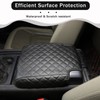 HIRUFAIT Center Console Armrest Cover Compatible with Land Rover Defender