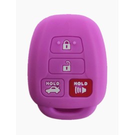 KAWIHEN Silicone Key Fob Cover Compatible with HYQ12BDM HYQ12BEL HYQ12BDP Toyota Avalon Camry Corolla Highlander Rav4 Yaris Scion FR-S tC