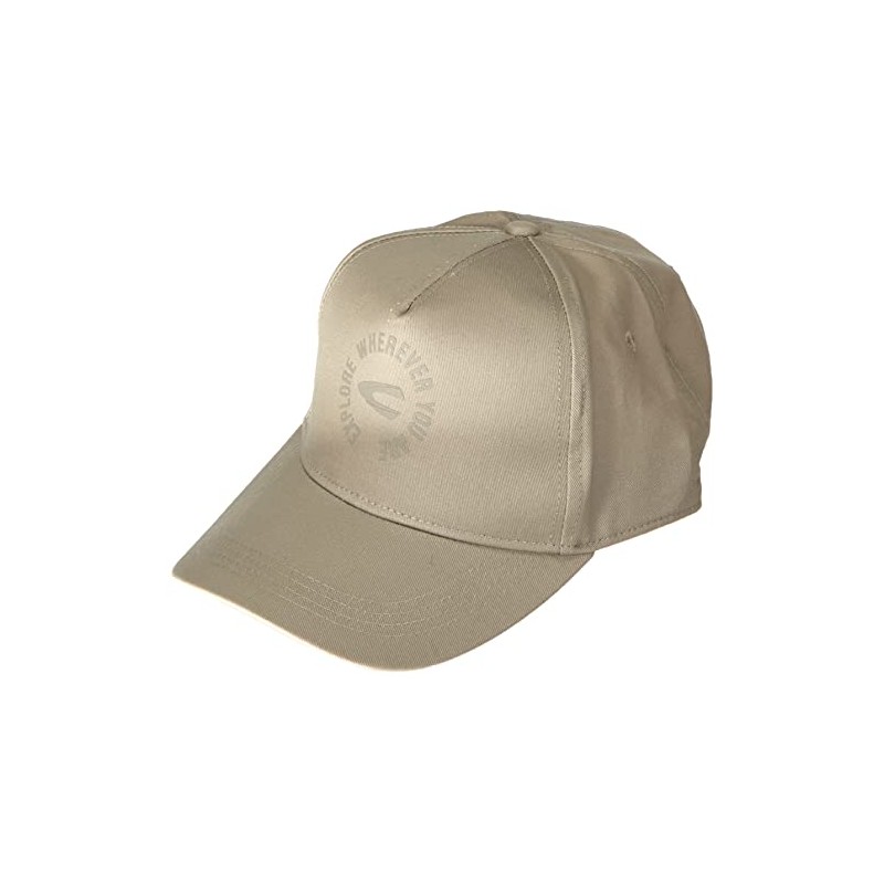camel active Men's 406220/7c22 Peaked Cap, steingrau