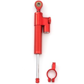 PROCNC Motorcycle Steering Damper Stabilizer Fit for Yamaha YZF R1 R3 R6 R15 R125 R25 FZ1 FZ8 FZ09 MT09 GSXR 600 750 1000 CBR600RR 1000RR ZX6R ZX636 ZZR1400 Z1000 (Red)