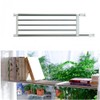 BAOYOUNI Closet Tension Shelf & Rod, Bathroom Kitchen Garage Telescopic