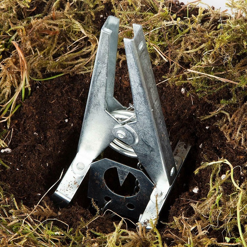 2PCS Heavy Duty Mole Claw Scissor Traps Rat Repellent Outdoor