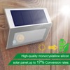 JSOT 12 Pack Solar Lights Outdoor Waterproof for Stairs Decor,