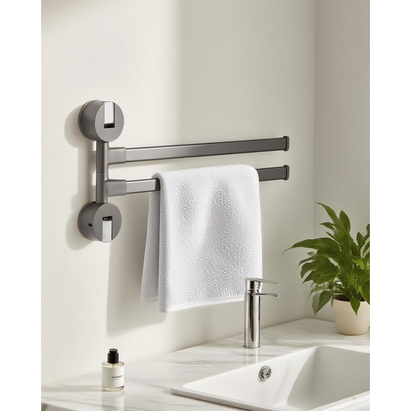 Ribelli Towel Holder No Drilling Suction Cup Design Towel Rail