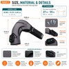 Cordless Heated Shoulder Brace with Vibration Massage – 3-Level Electric