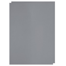 PATIKIL Rubber Stamp Sheets, 3Pcs 11.7x8.3" Soft Rubber Stamp Carving Block A4 Size Stamp Sheet for Laser Engraving Machine Rubber Stamps Ink Stamp Pads, Dark Grey