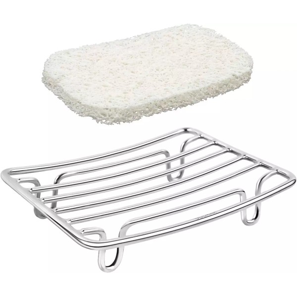 Bar Soap Dish Holder for Shower Bathroom Stainless Steel Rust