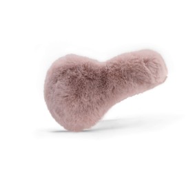 180s Womens Felicity Faux Fur Behind The Head Ear Warmer (Silver Pink)