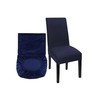 High-Back Chair Covers for Dining Room Chairs – Spandex Stretch,