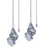 2 Pack Ceiling Fan Pull Chain, 20 inch Ceiling Pulls