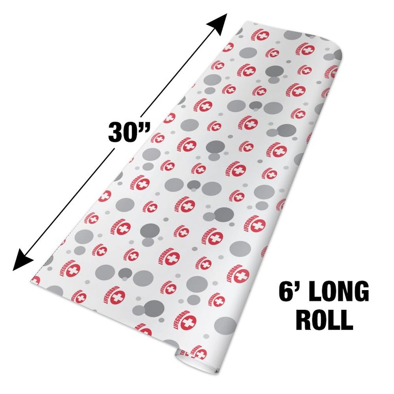 GRAPHICS & MORE Lifeguard Gift Wrap Wrapping Paper Roll