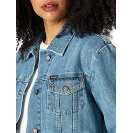 Wrangler Relaxed Fit Memory Maker Jean Jacket, Basin, Small