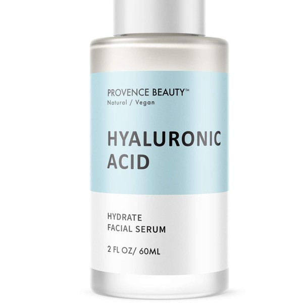 Hyaluronic Acid Hydrating Facial Serum | Ultimate Moisturizing & Anti Aging Therapy - Moisturizes Skin for a Softer, Youthful & Glowing Complexion | Orange Oil & Vitamin C Infused | 2 FL OZ