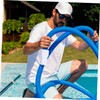 Mipcase 1Pc Swimming Pool Vacuum Hose Connector Threaded Cuff for