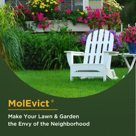 Baar Products - MolEvict Lawn Mole Castor Oil - Mole & Vole Repellent - Lawn & Garden Protection - Up to 5,000 Sq. Ft. of Coverage - Safe for Use Around House & Plants - 32 Ounces