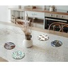4 x Round Koala Bear Coasters - Animals Wild Women