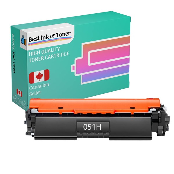 Best Toner Compatible Replacement Toner for Canon 051H (2169C001) for