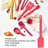 Cooking Utensils 6PCS Food Grade Silicone Heat Insulation Anti Scalding