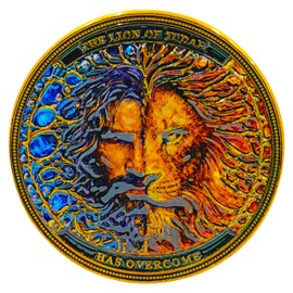Lion of Judah Christian Challenge Coin – Jesus & Lion Faith Medallion – “Has Overcome” Strength Token – Gift for Men & Women