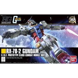 BANDAI Hobby - HGUC - 1/144 HGUC RX-78-2 Gundam Model Kit