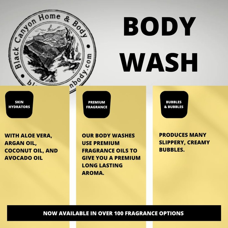 Black Canyon French Roast Coffee Scented Body Wash, 16 Oz