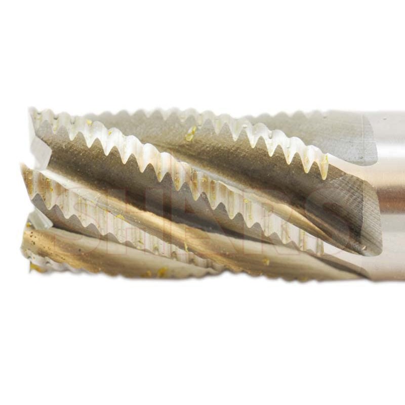 Shars 1-1/2" x 3/4" M2AL 6 Flute Roughing End Mill
