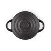 Le Creuset Stoneware Petite Round Casserole, 0.25 L, Matte Black,